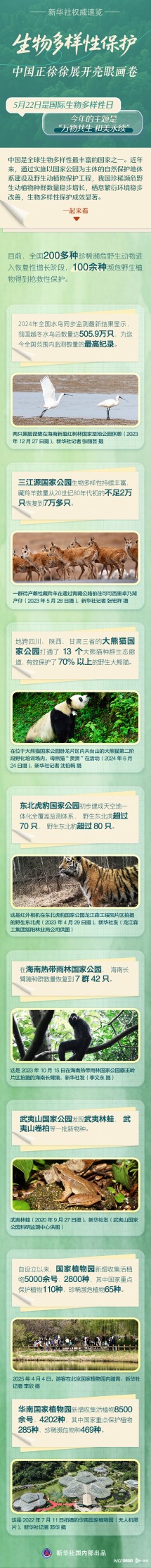 中祥网 新华社权威速览｜生物多样性保护，中国正徐徐展开亮眼画卷