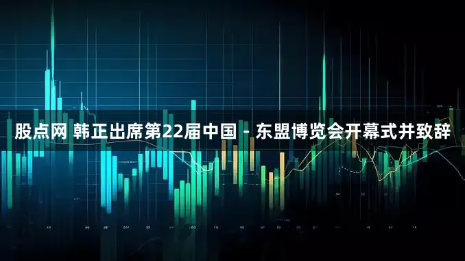 股点网 韩正出席第22届中国－东盟博览会开幕式并致辞